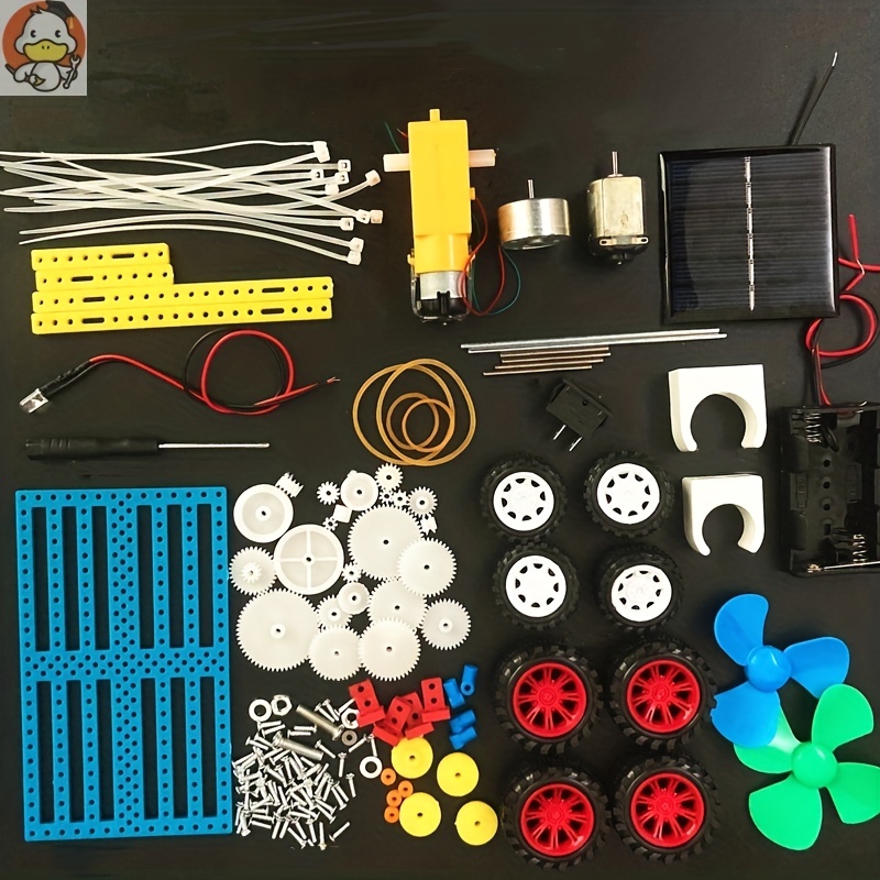 

Mini Motor Gear Kit For Crafting Handmade Model Toys - Fan Blades, High-speed Reduction, Diy Mini Motor