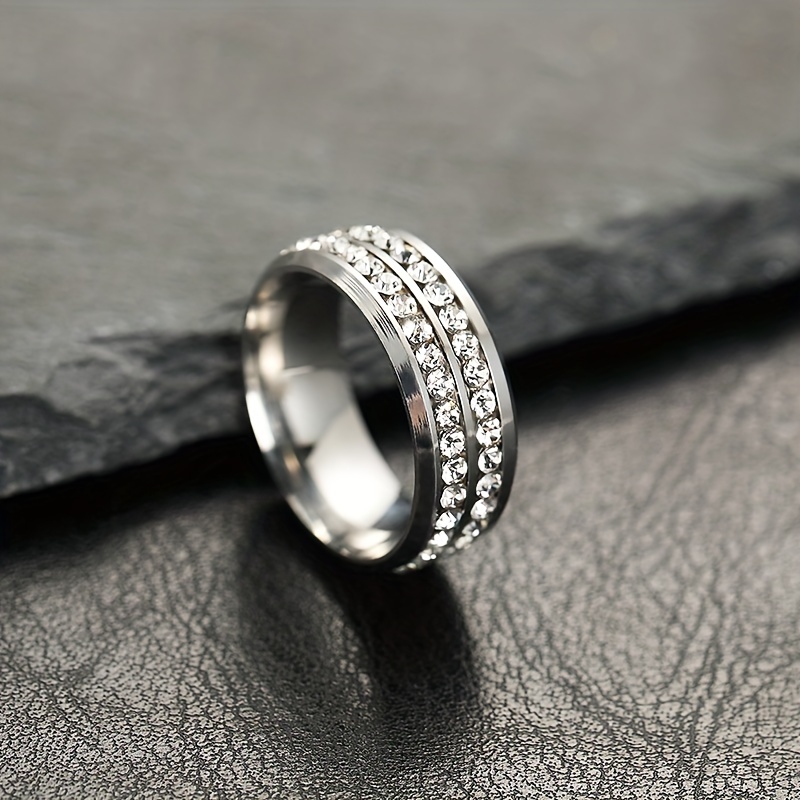 Stainless Steel Simple Ring