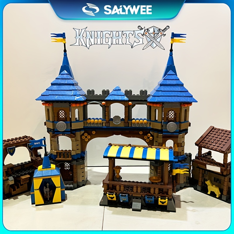 Pirate Ship Building Blocks Diy Models Royal Castle Interactive