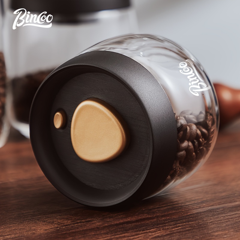 Contenitore per caffè sigillato con pompa per vuoto, contenitore in acciaio  inossidabile da 1,6 litri con pulsante per aspirare o rilasciare per  conservare chicchi di caffè : : Casa e cucina