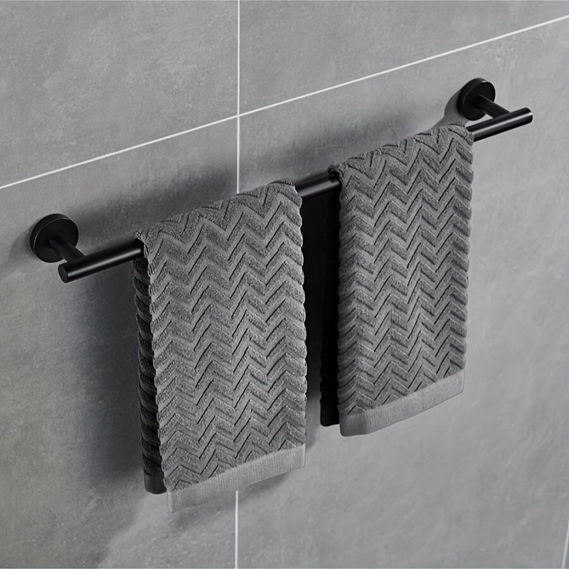 Towel Bar Stainless Steel Bathroom Towel Rack Heavy Duty - Temu Canada