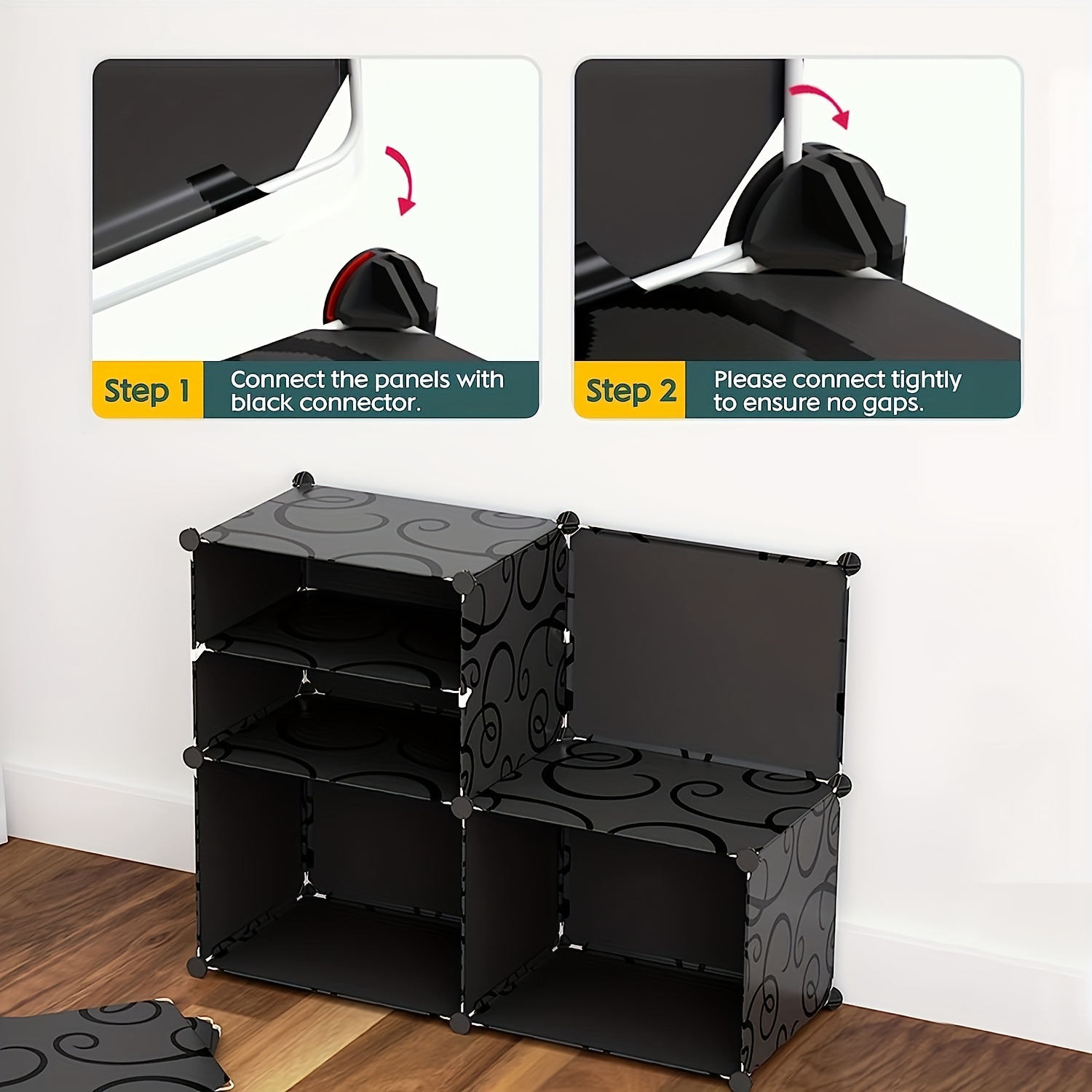 Shoes Storage Cabinet DIY Assembly Shoe Shelf Dustproof