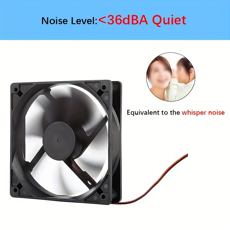 12 Volt DC Cooling Fan Car Amplifier Cooling Fan Suitable For Car Audio  Ventilation Cooling Fan Low Noise