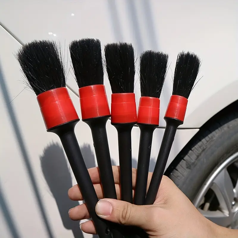 Detailing Brush Set Car Brushes Car Detailing Brush For - Temu
