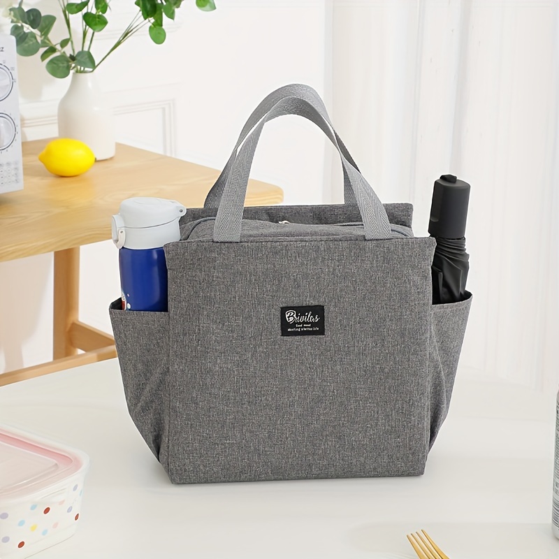 Bag Lunch Insulated Storage Box Tote Large Reusable Men Women