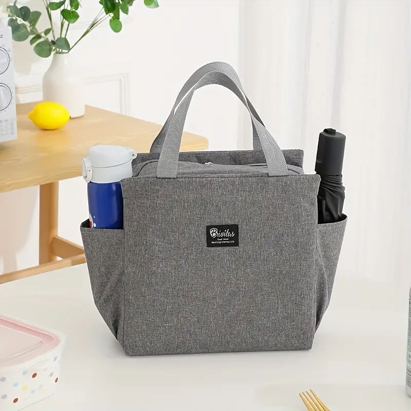 Insulated Lunch Box Bag For Men, Large Lunch Bag For Women, Simple