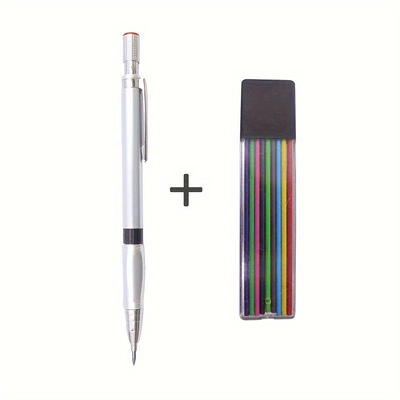 Mechanical Pencil Set 2b Automatic Pencils Colored/black - Temu