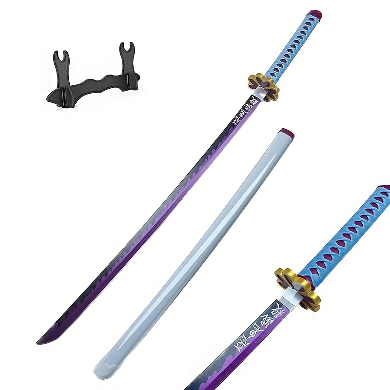 Samurai Sword Demon Slayer, Anime Weapon Wooden Swords