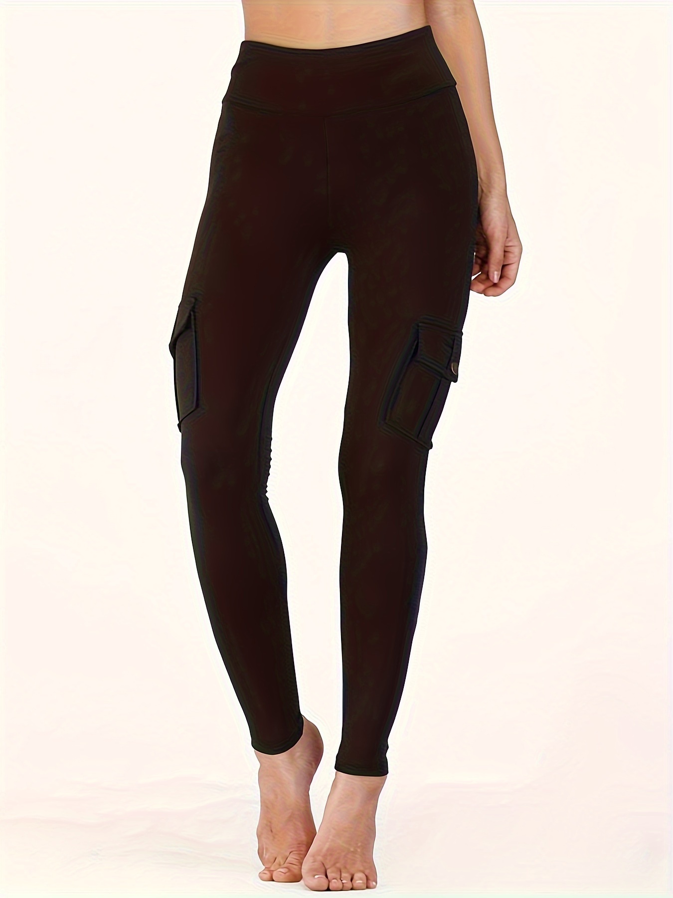 Leggings Esportivas Elásticas Com Estampa De Moda, Calças De Fitness De  Corrida Slim Fit De Cintura Alta, Roupas Esportivas Femininas - Temu  Portugal