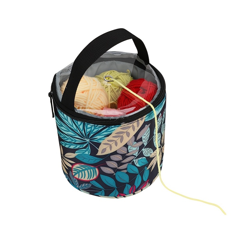 Mini Yarn Bag Yarns Drum Small Knitting Bag Yarn Storage Bag for