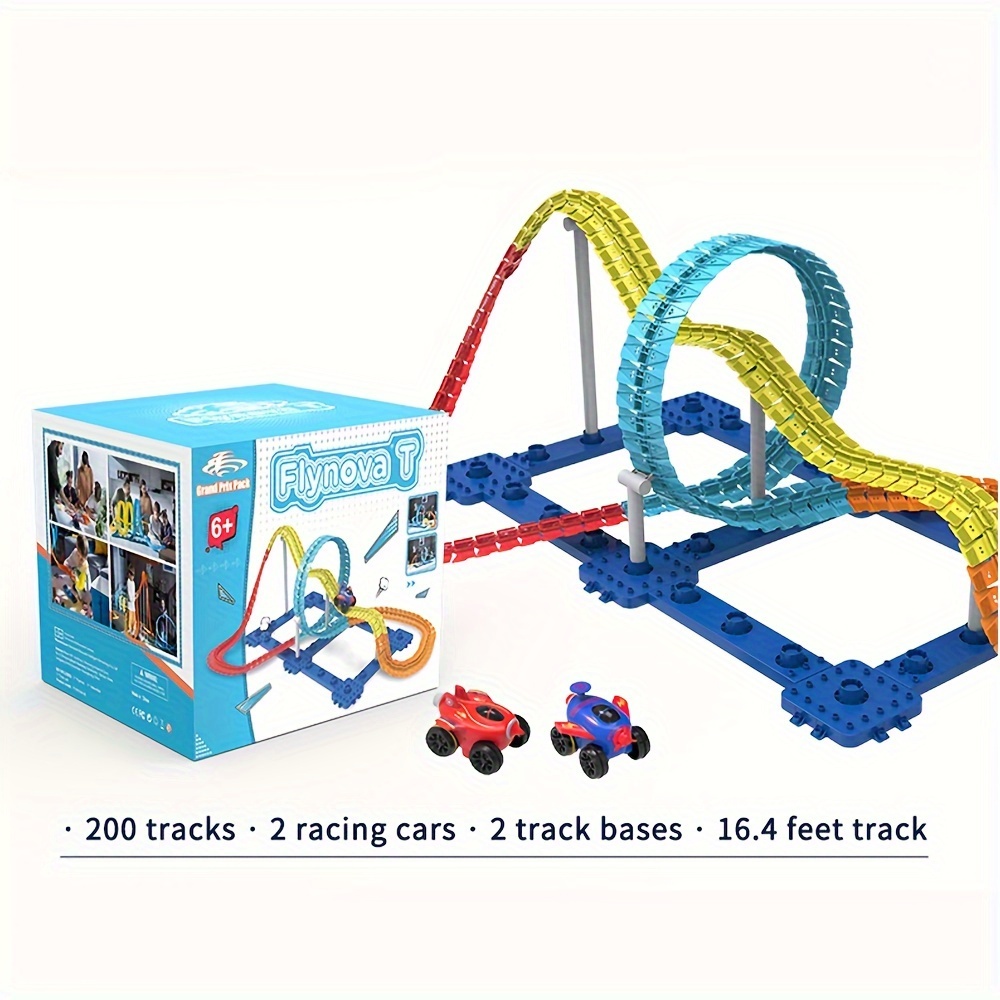 Juego de pista de carreras de coches con ranura eléctrica para niños de 6,  7, 8 a 12 años, el mejor regalo : : Juguetes y Juegos