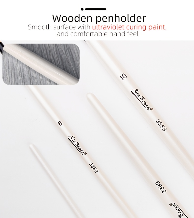 Synthetic Paint Brushes Bulk With Wooden Handle For - Temu