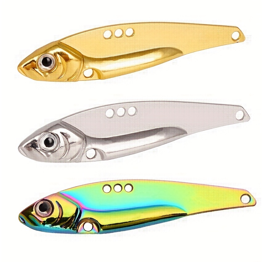 5pcs Brass and Copper Spinner Lure for Bass Fishing - Single Hook Fish  Tackle Pesca - 2.6in/6.6cm, 2.2g - Enhance Your Fishing Experience