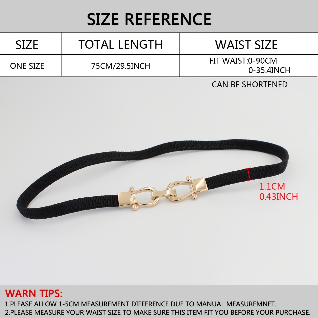 Skinny Waist Belt Vintage Elastic Stretchy Thin Belt Waist - Temu