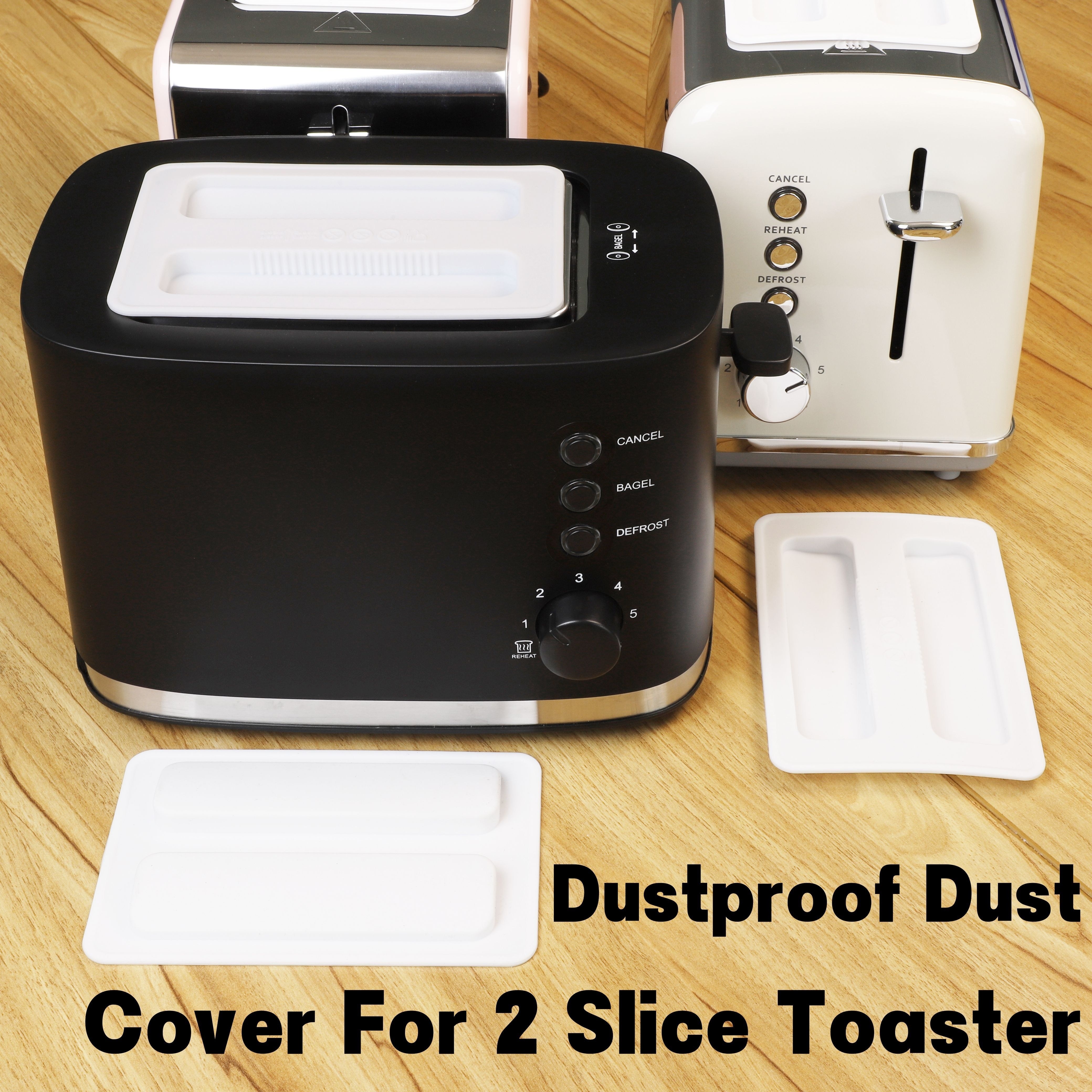 1pc Dustproof Cover For Toaster ,Silicone Toaster Lid,BPA Free,Food Safety  ,Protecting Your Toaster From Dust, Dirt, Spills, Splash, And Smudges,Toast