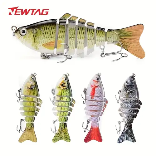 Fishing Lures Soft Loach Bait Bionic Swimming Lures 4Pcs Fishing Lures  Luminous Simulation Loach Soft Bait Two Color Bionic Swimming Lures Fishing Bait  Bass Swimbait For Saltwater 