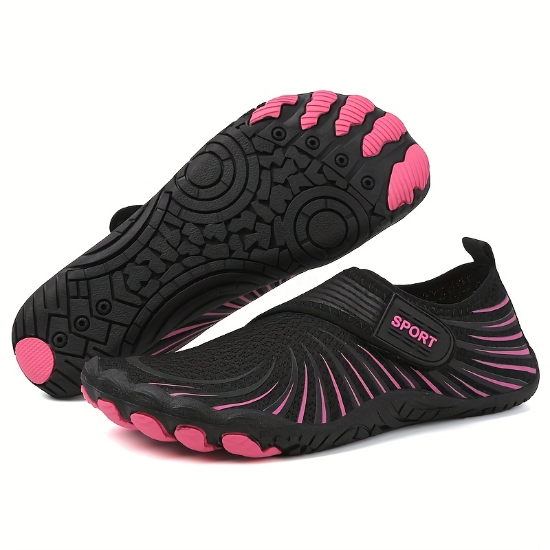 Women's Non Slip Sporty Water Shoes Quick Drying Beach Shoes - Temu