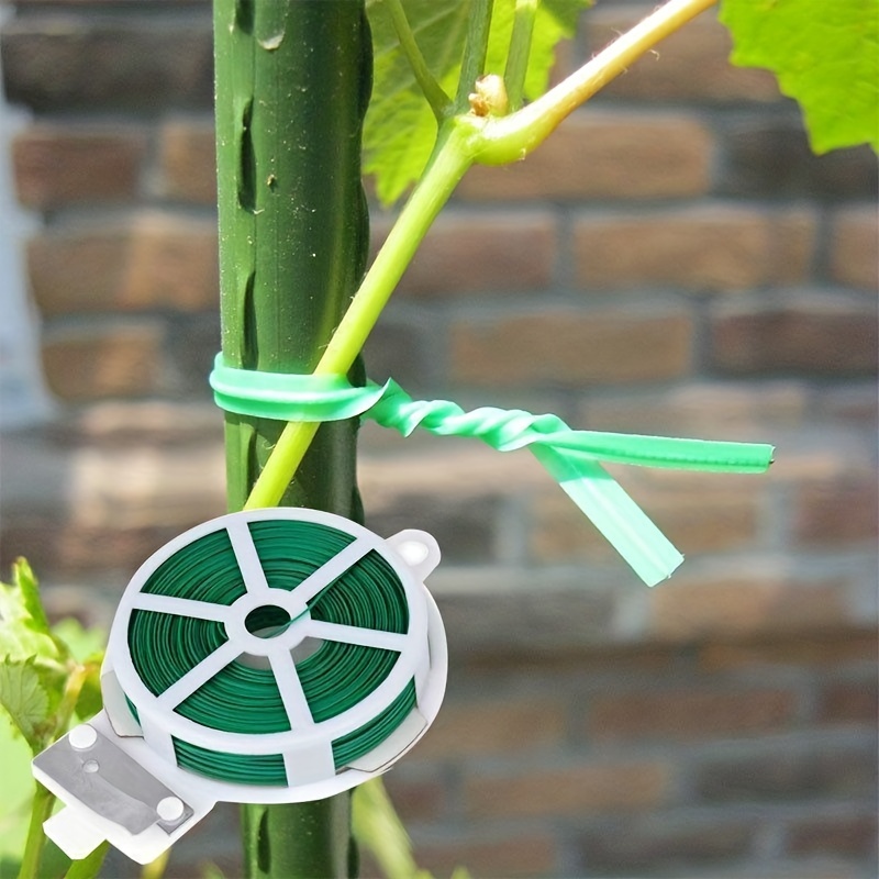 Gardening Ties Wrapped Plastic Ties Wire Ties Moon Climbers - Temu