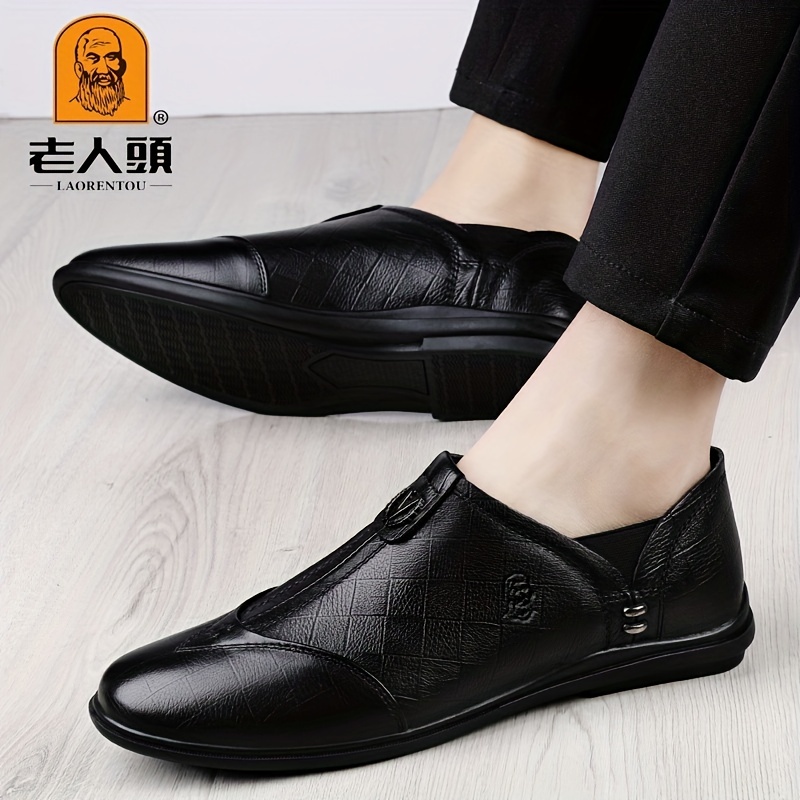 Men's Smart Casual Slip On Loafers Soft Walking Shoes