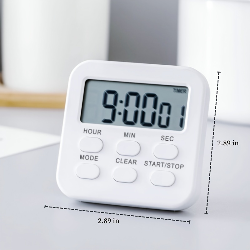 1pc Kitchen Timer, Baking Countdown, Timer Reminder With Alarm