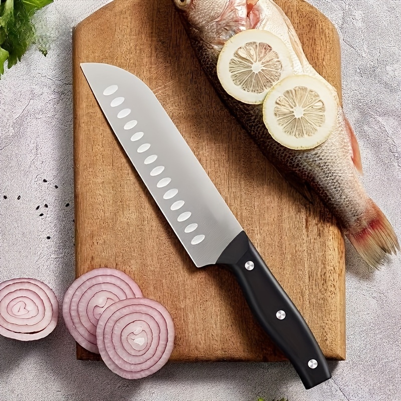 3Pcs Professional Chinese Chef Chopping Kitchen Knife Stainless Steel  Kitchen Knife Set with Wooden Handle Hammer Forged Kitchen Knife Set  Kitchen Knife Slice Knife Meat Knife Kitchen Knife Fruit Knife Household  Knife