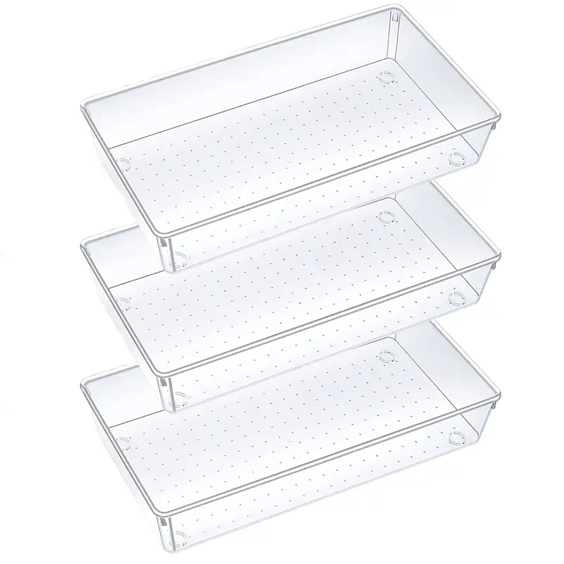 Is That The New Exclusive 1pc Stackable Desk Drawer Organizer Tray Dividers  For Bathroom Vanity Kitchen Office(not set) ??