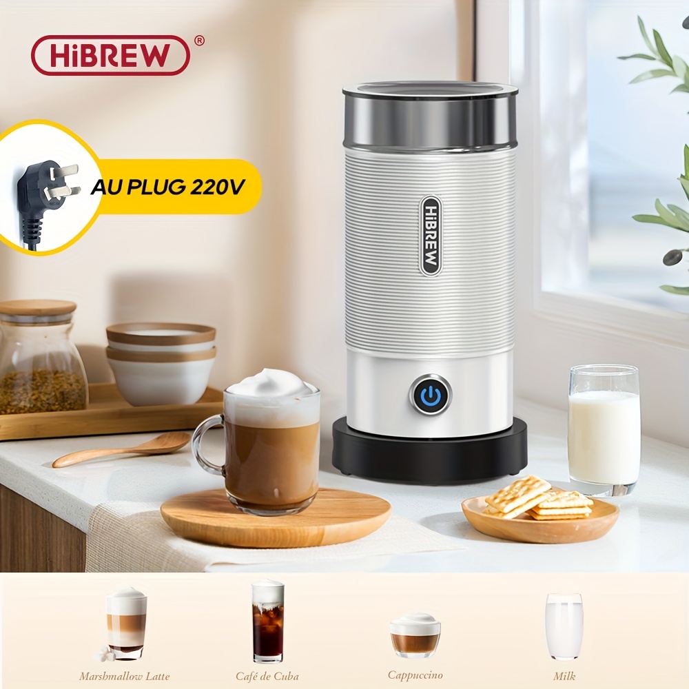 HiBREW 4 in 1 Milk Frother Frothing Foamer Fully automatic Milk