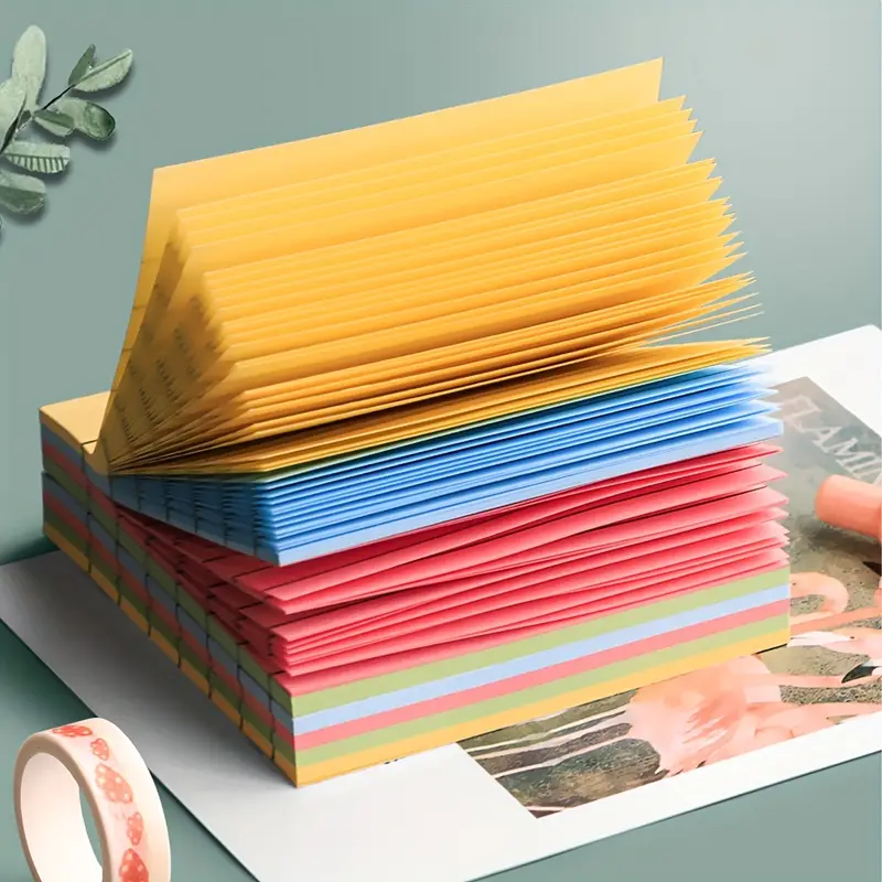 2 paquets de notes autocollantes de couleur Morandi note - Temu France