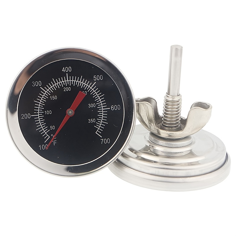 bbq meat bimetal thermometer barbecue grill oven temperature gauge