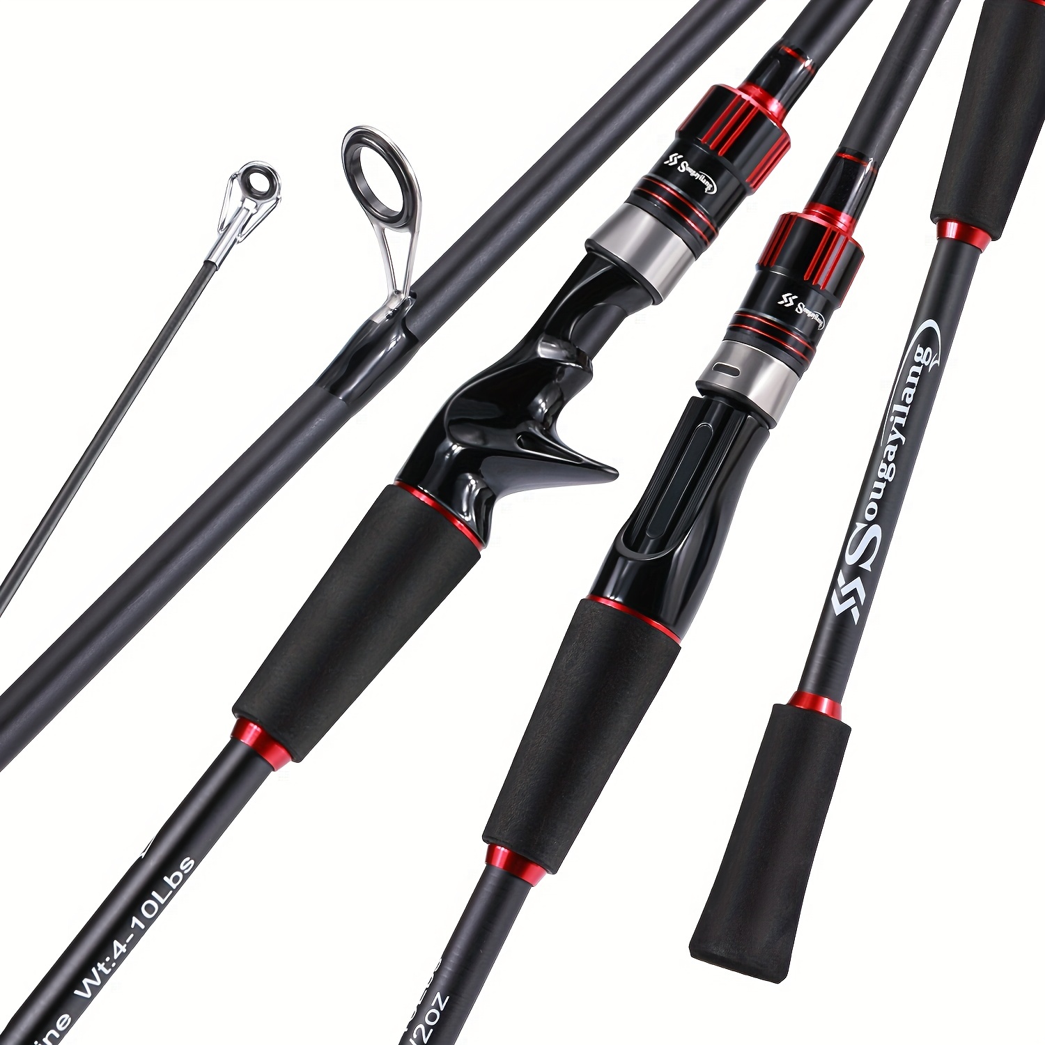 Ultralight Carbon Fishing Rod With EVA Handle - Perfect For Bass, Carp,  Saltwater & Freshwater Fishing!