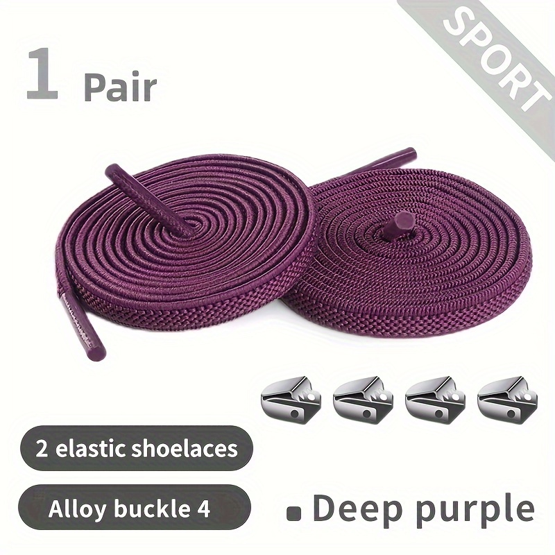 Elastic Shoe Laces Semicircle No Tie Shoelaces For Adult Sneakers