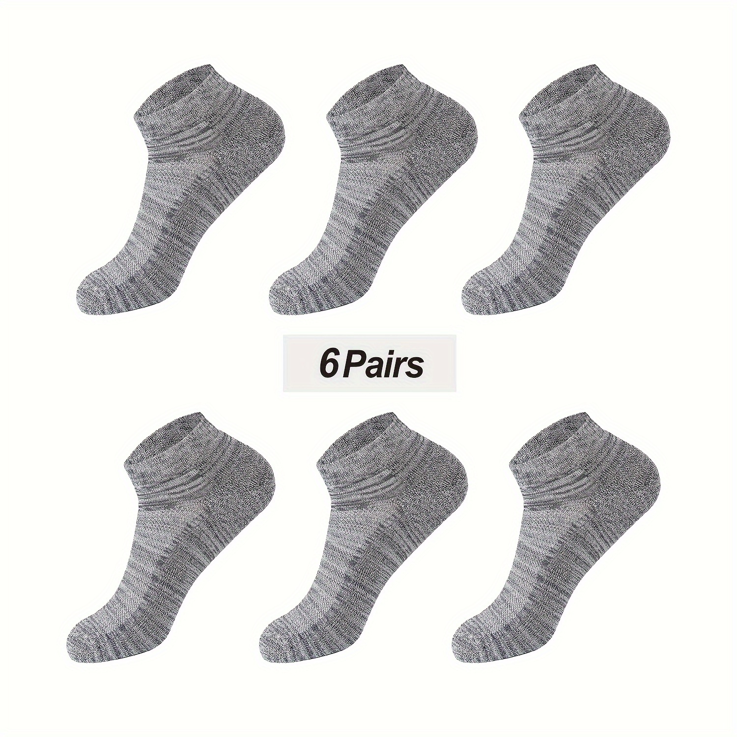 4 Pares De Calcetines Térmicos De Fibra De Bambú Para Hombre, Calcetines  Bajos/De Tobillo Que Absorben La Humedad - Temu