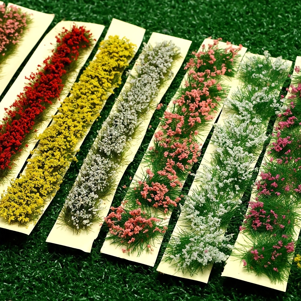 Miniature paysage modèle herbe poudrière fleurs cadeaux pour le