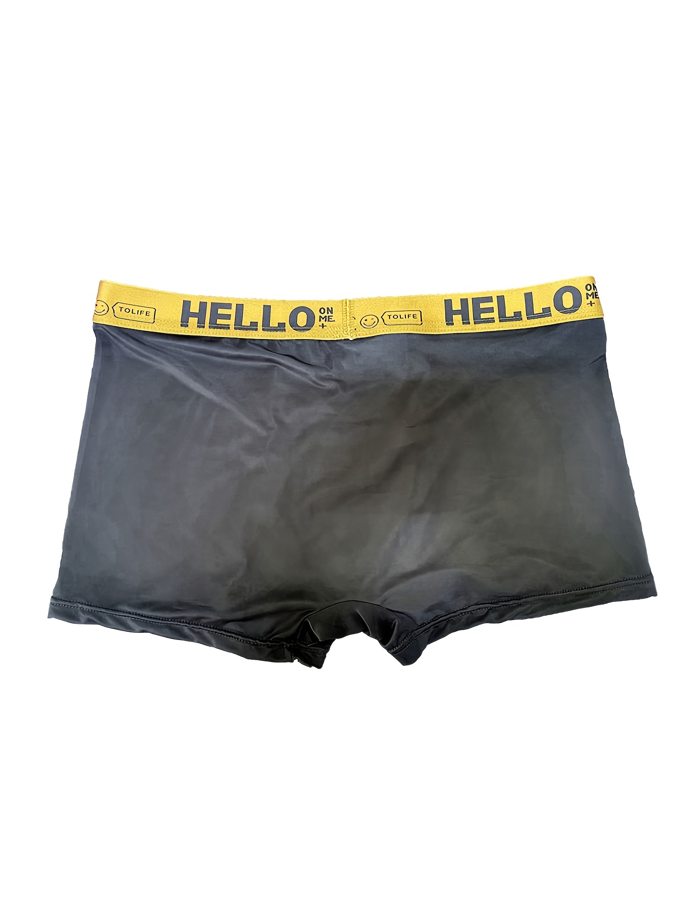 Men's Plus Size Underwear Antibacterial Open Crotch Boxer - Temu