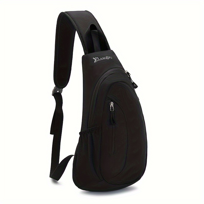 Multifunctional Sports Chest Bag Waterproof Shoulder Bag - Temu