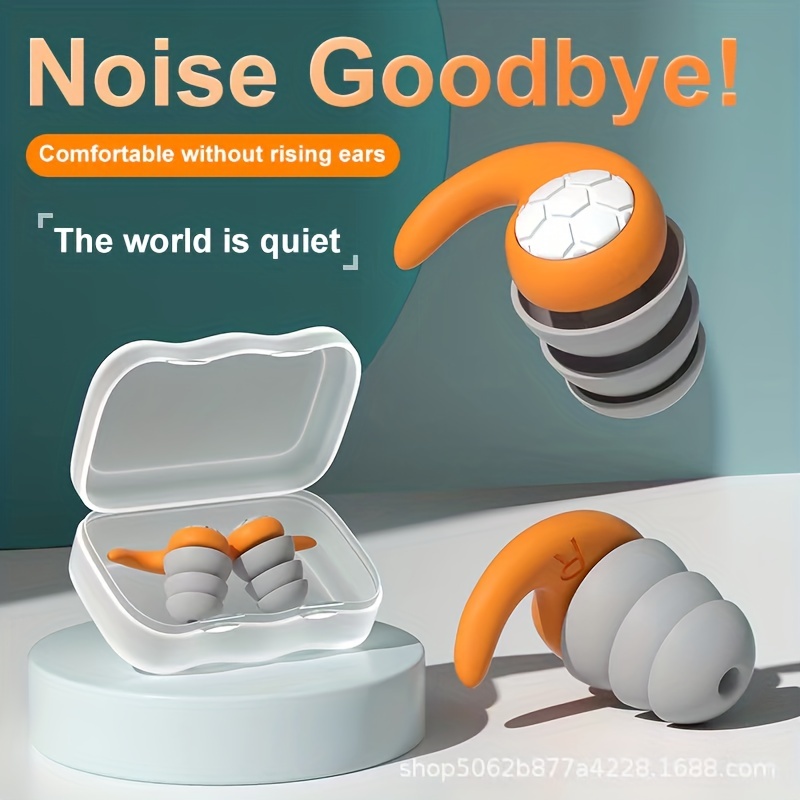 Waterproof Sleeping Earplugs Noise Reduction