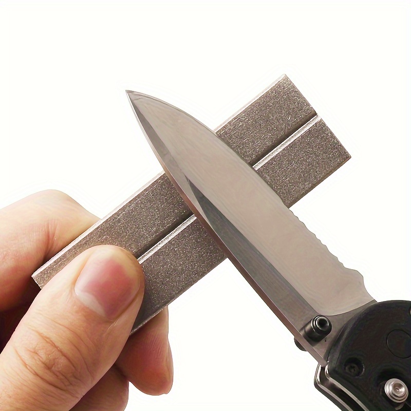 Knife Sharpener Fishing Hook Sharpener Pen Sharpener Outdoor Tool Diamond  Knife Sharpener 2Pcs