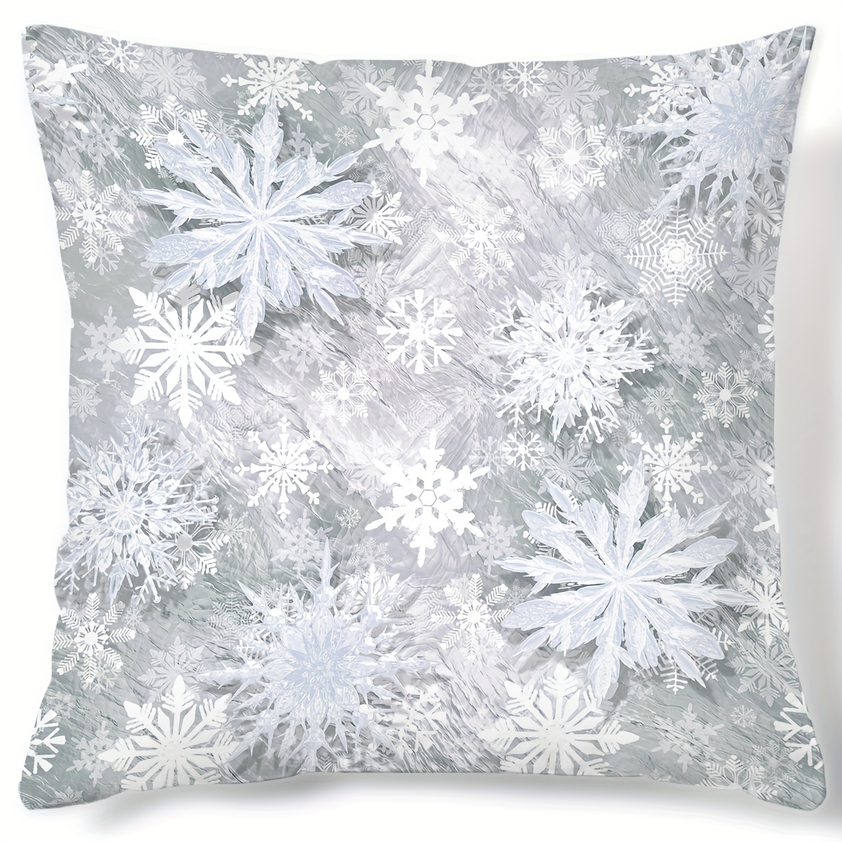 Christmas Snowflake Pillowcase Without Pillow Insert For - Temu