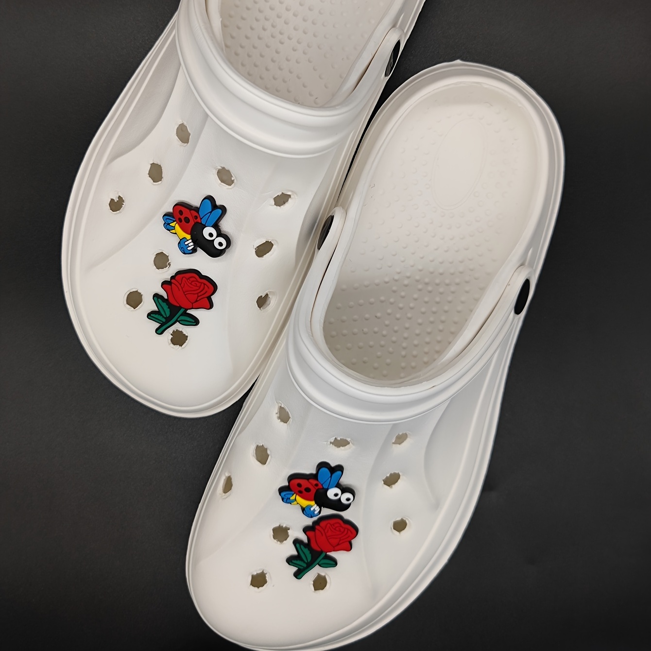Versatile Women's Shoes Metal Buckle Removable Shoe Accessory Flower  Decoration Shoe Clip Ornament Footwear Decorations
