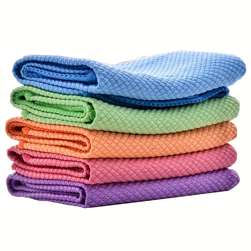 Microfiber Cleaning Dish Towels, Cleaning Wipes Reusable
