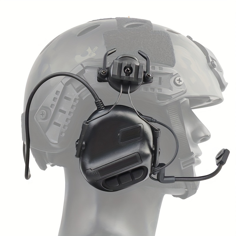 Versión del casco Reducción de Ruido Pastillas, Orejeras Electrónicas de  Seguridad de Ruido, Auriculares tácticos para Actividades de Airsoft