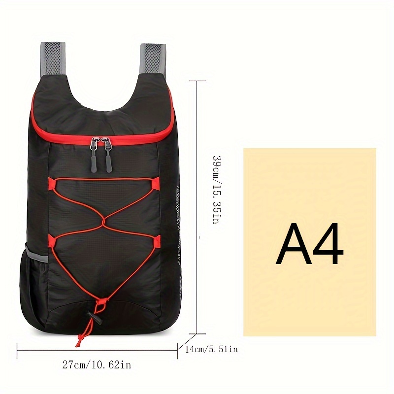 Mochila plegable para deportes al aire libre gran capacidad - Temu