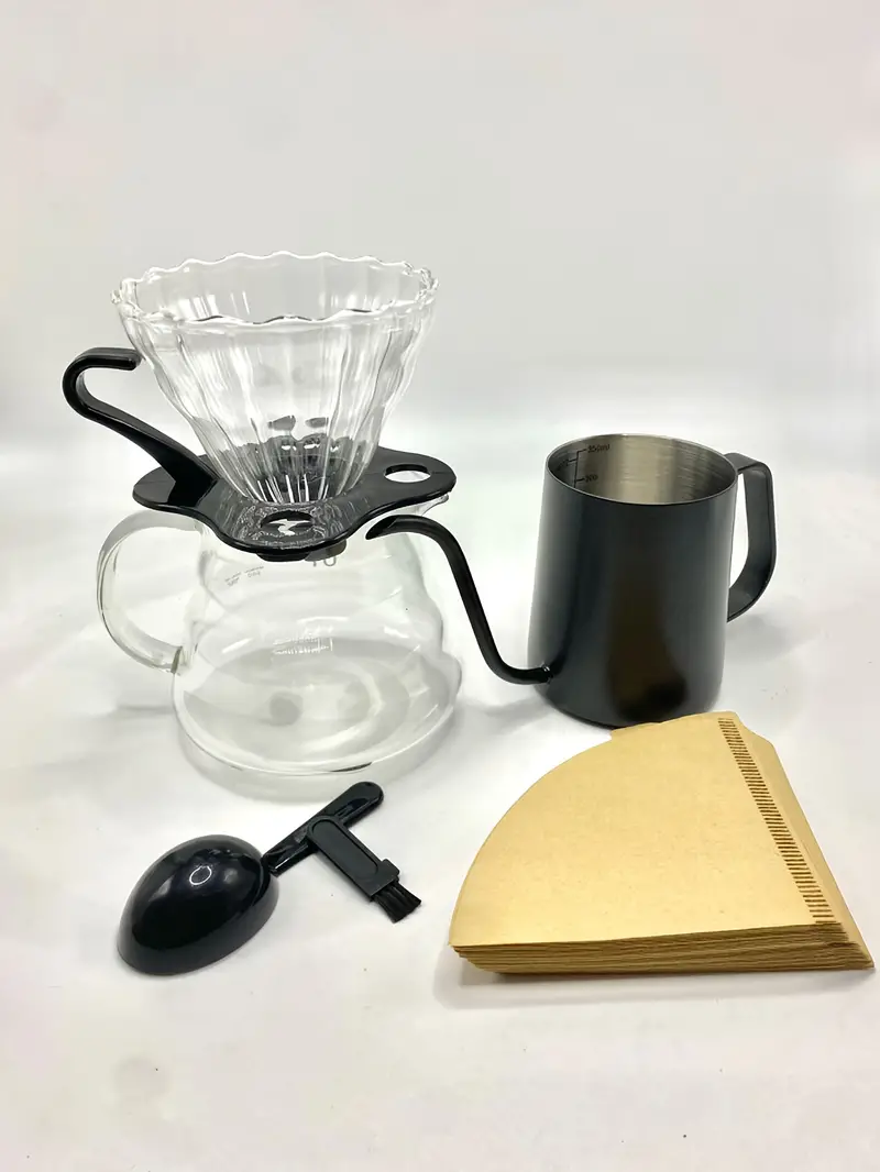6 Stück/set Kaffeeset P1 Wasserkocher (350 Ml) Filterbecher - Temu