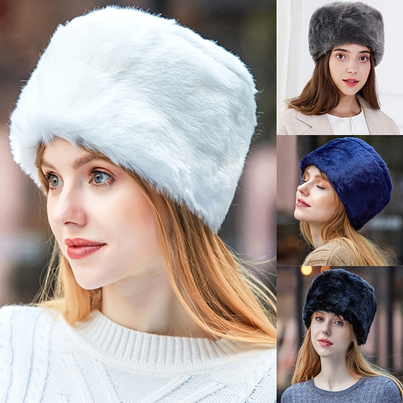 Damenmütze Für Den Winter Mit Stretch-kosakenmütze Im Russischen