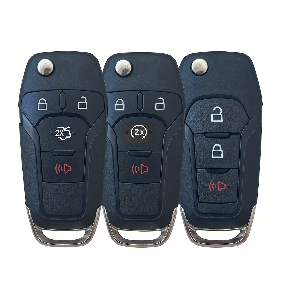 Auto Klapp Schlüsselgehäuse 2 Tasten für Ford C-Max Ecosport