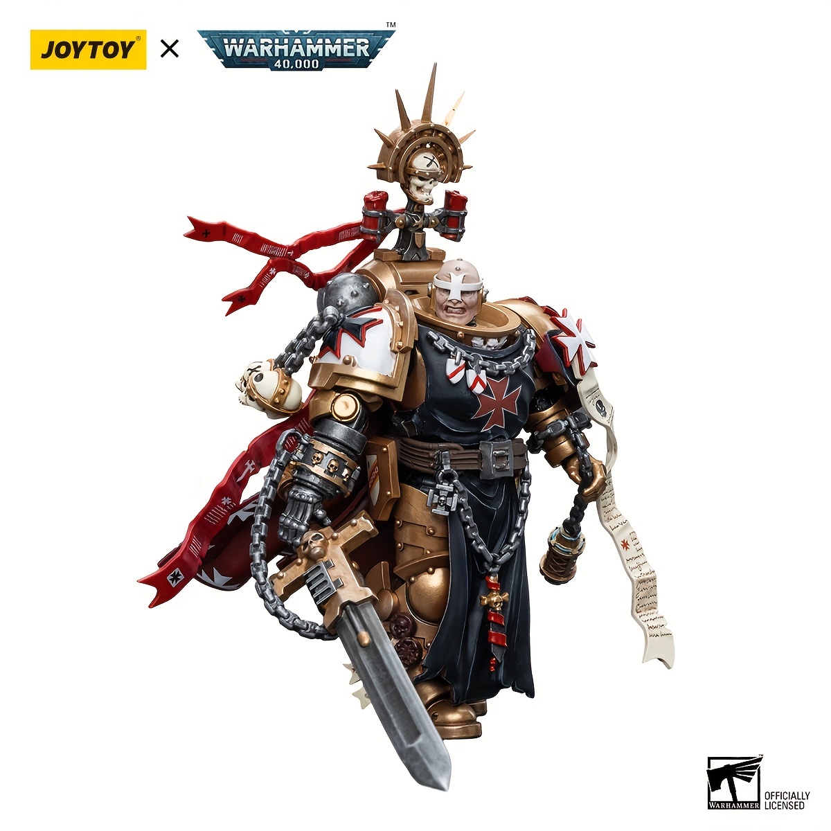 JOYTOY JT6540 Warhammer 40k 1: 18 Black Templars High Marshal Helbrech –  JoyToy World