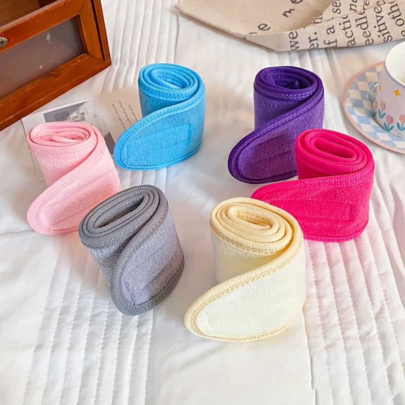 Soild Color Headbands Elastic Non Slip Hair Bands Yoga - Temu