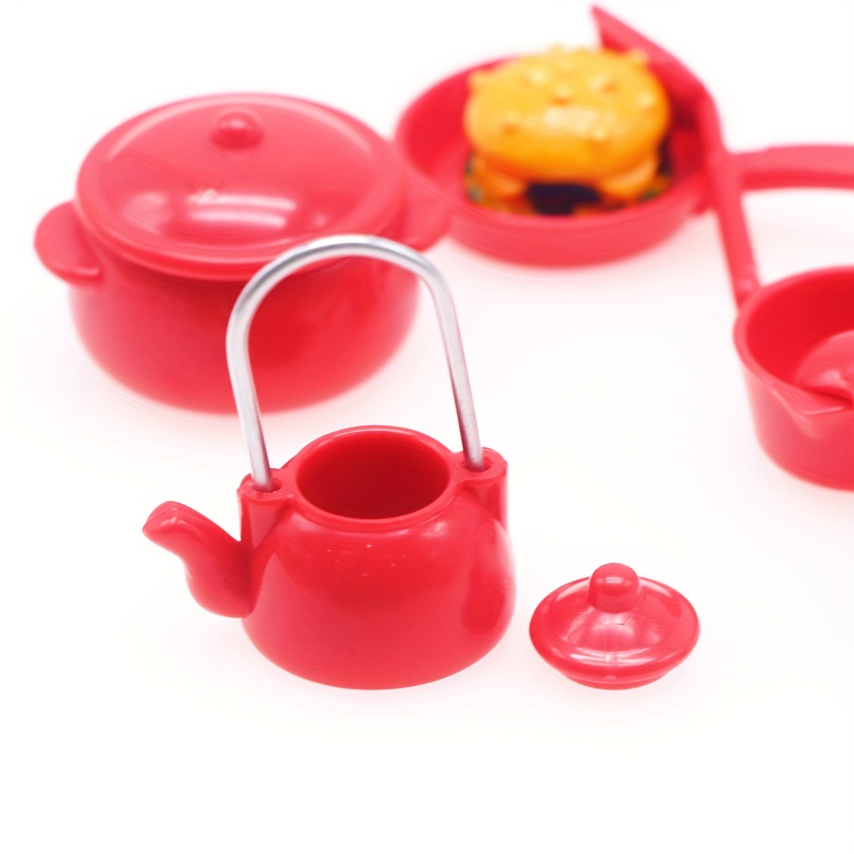 Plastic Mini Pots And Pans 1:12 Toy House Mini Accessories - Temu