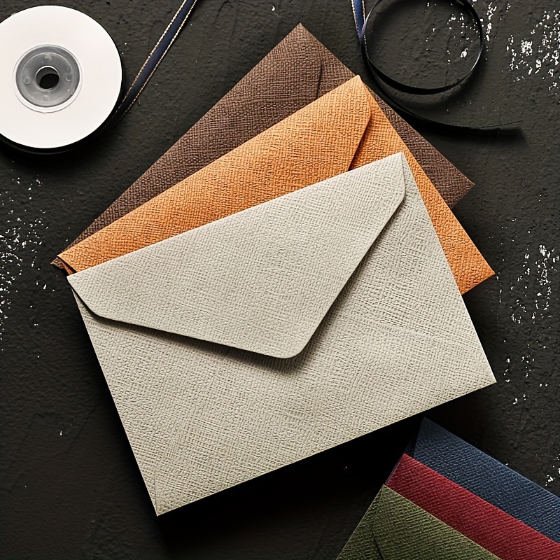 5pcs Vintage Envelopes Writing Letter Paper for Postcard Greeting Cards  Wedding Invitation Card Bag Letter Pads Sealing Stickers