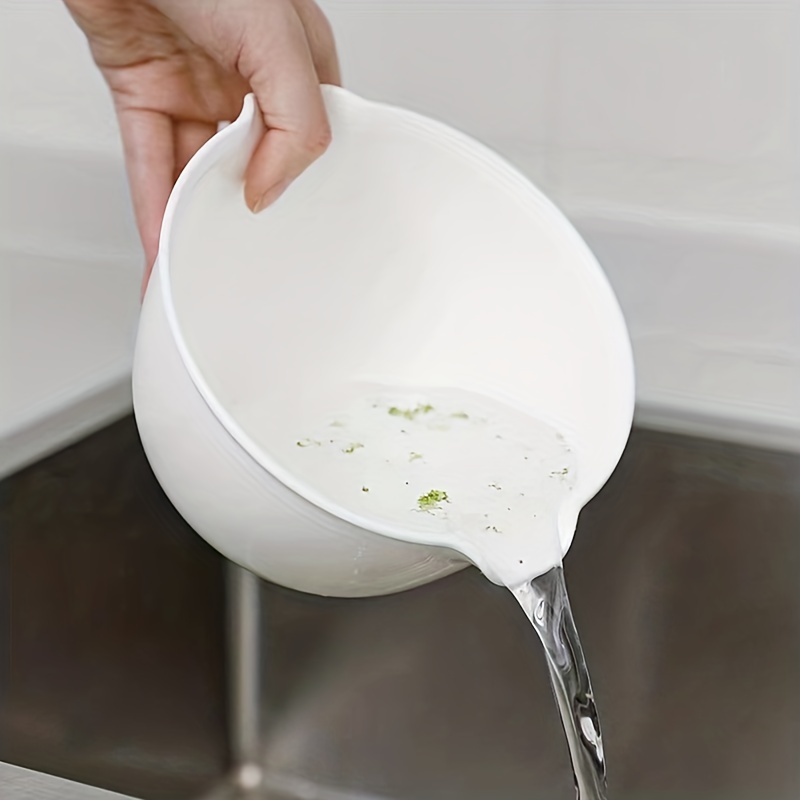 Japanese Double Drain Basket Washing Basin Household Kitchen Supplies